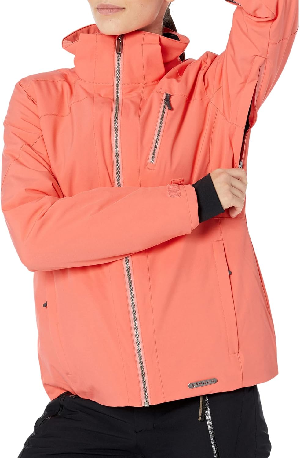 Spyder Damen Skyline Skijacke (1er Pack) L Dark Pink, L Dark Pink