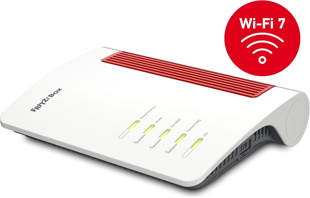 Fritz!Box 4690 Edition International, Wi-Fi 7 Mesh Router für DSL oder Fibre, bis zu 6960 Mbit/s Ges