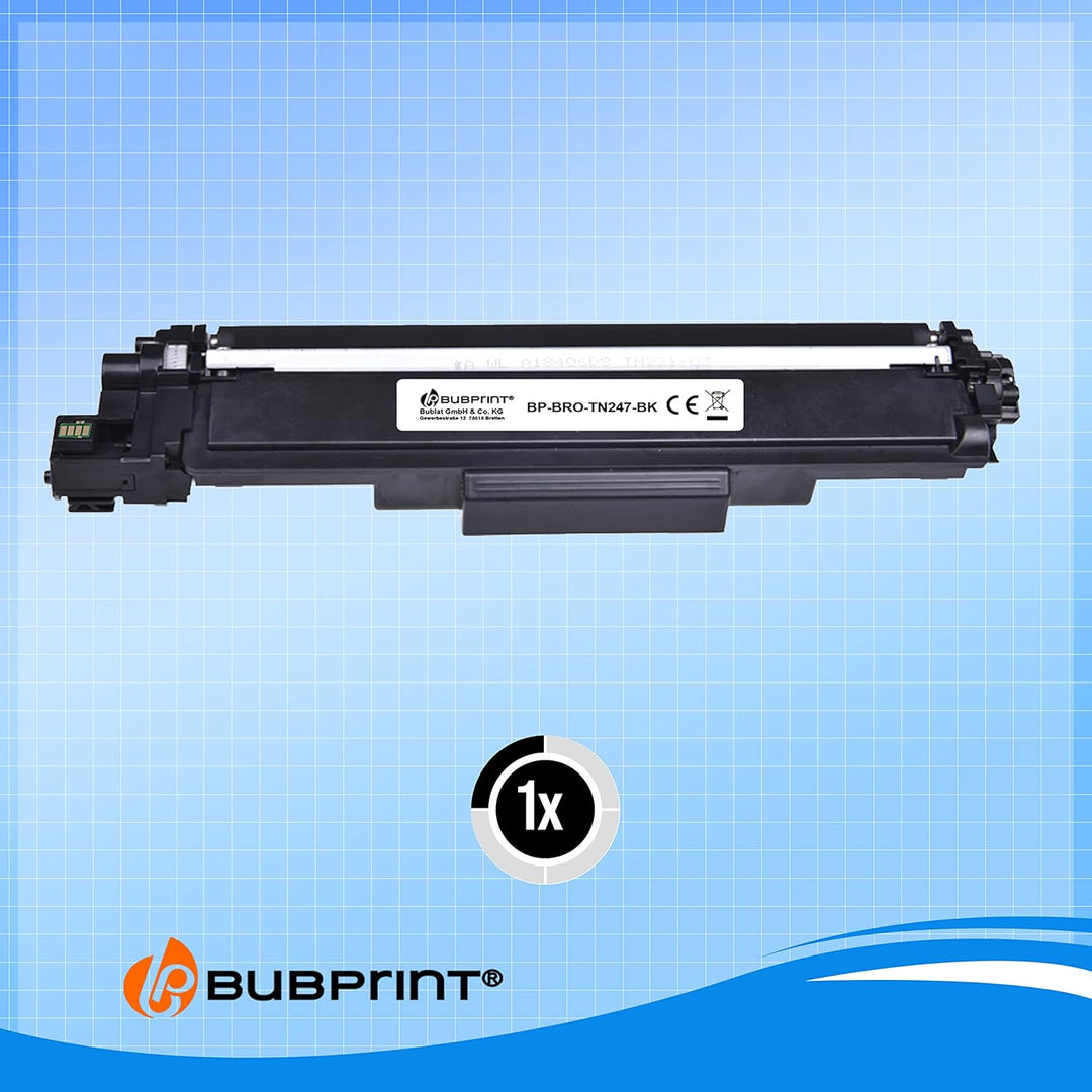 Bubprint Tonerkartusche kompatibel als Ersatz für Brother TN-247BK TN-243BK TN247 MFC-L3750CDW MFC-L