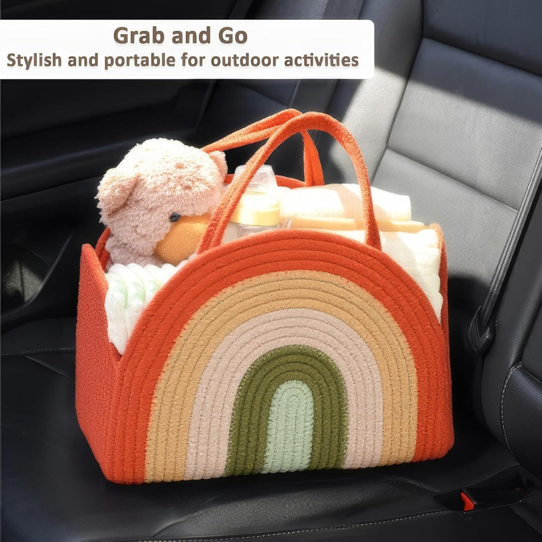 Baby Windel Caddy Organizer, Windel Organizer, Tragbarer Wickelorganizer, Wickelorganizer mit wechse