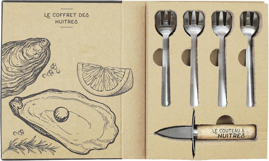 KIT 5 PIEZAS PARA OSTRAS