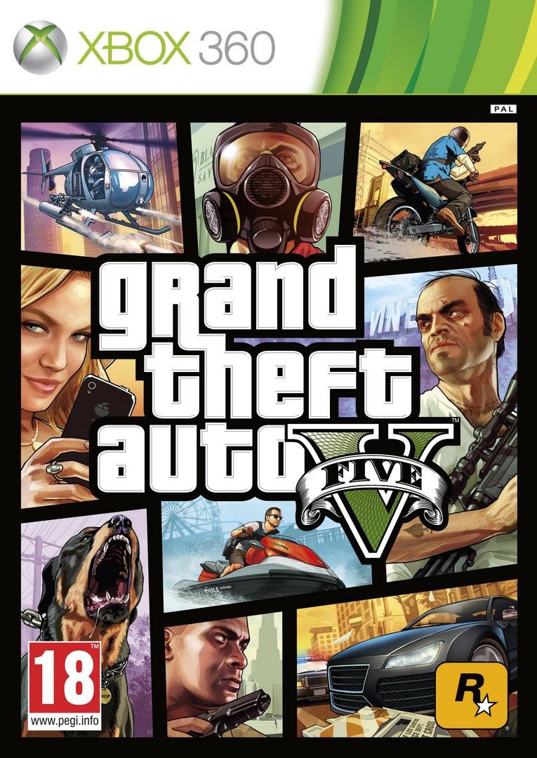 XBOX360 GRAND THEFT AUTO V (GTA 5)