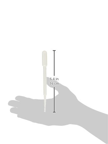 Neolab Pasteur-Pipetten 1 6157, 3 ml, graduiert, 150 mm lang, 500 Stück