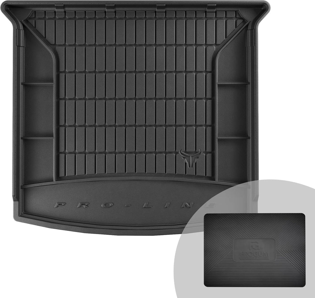 FROGUM ProLine 3D Gummimatte Exklusive Auto Kofferraummatte Kofferraumwanne für SEAT Tarraco ab 2018