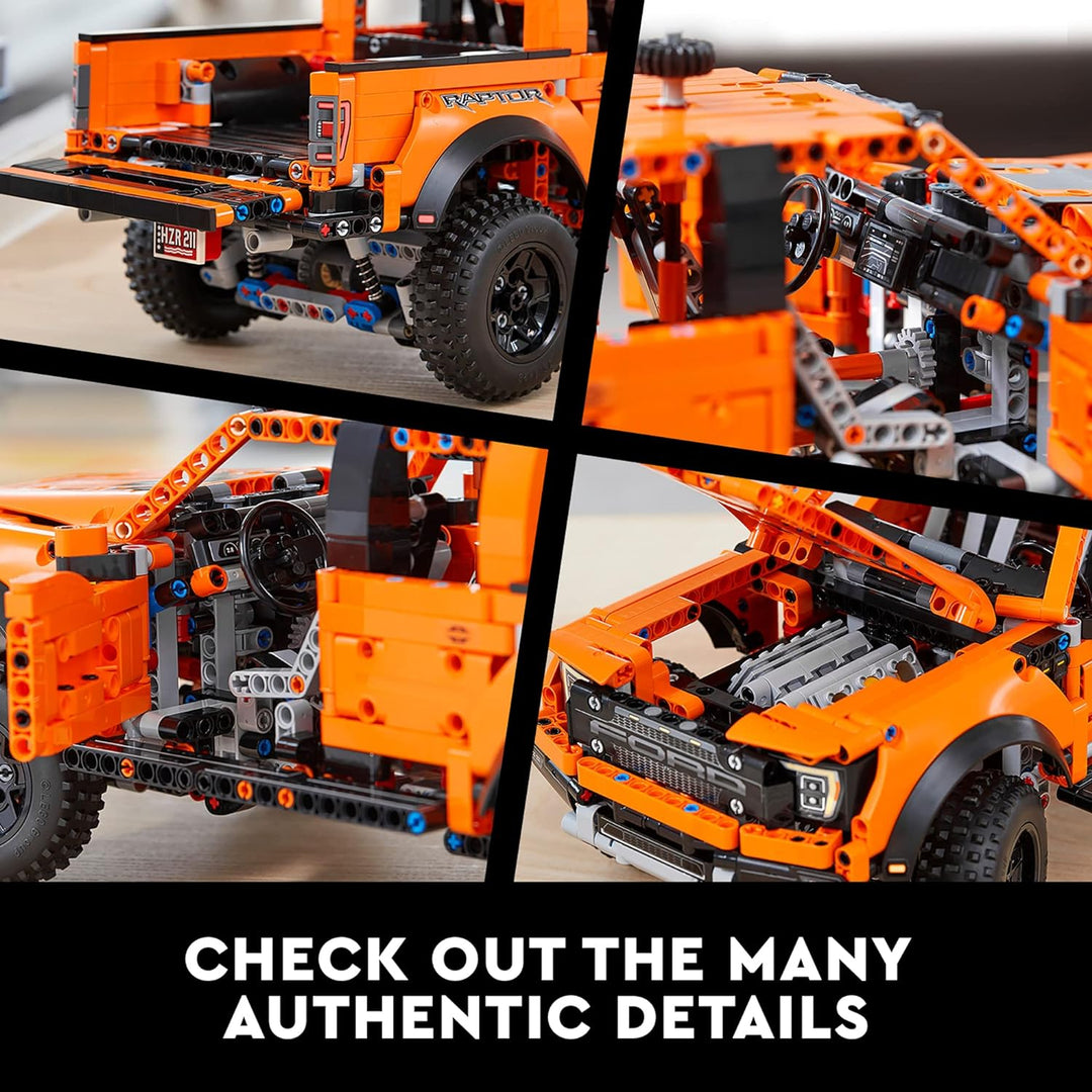 LEGO Technic Ford F-150 Raptor 42126 Building Kit; Enjoy a Rewarding Project; New 2021 (1,379 Pieces