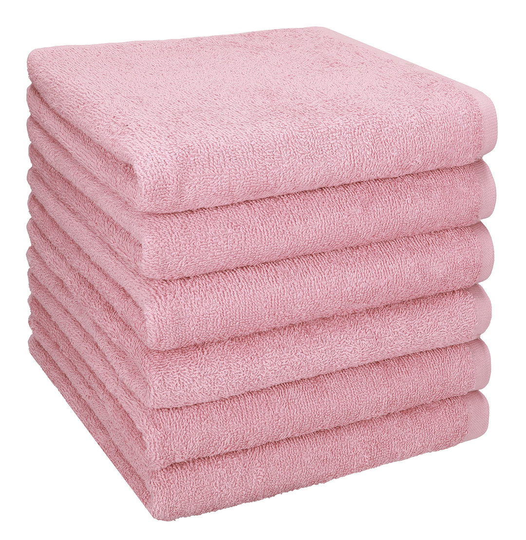 Betz Handtuch 6er Pack Handtücher Set Berlin Grösse 50x100 cm 100% Baumwolle - gut trocknend, leicht