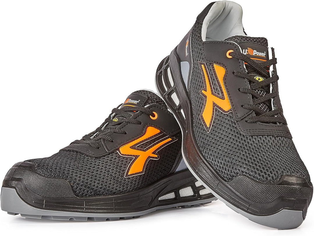 U-Power Red Premium Irvin, Sicherheitsschuhe, niedrig, mit Obermaterial aus atmungsaktivem Nylon, Ai