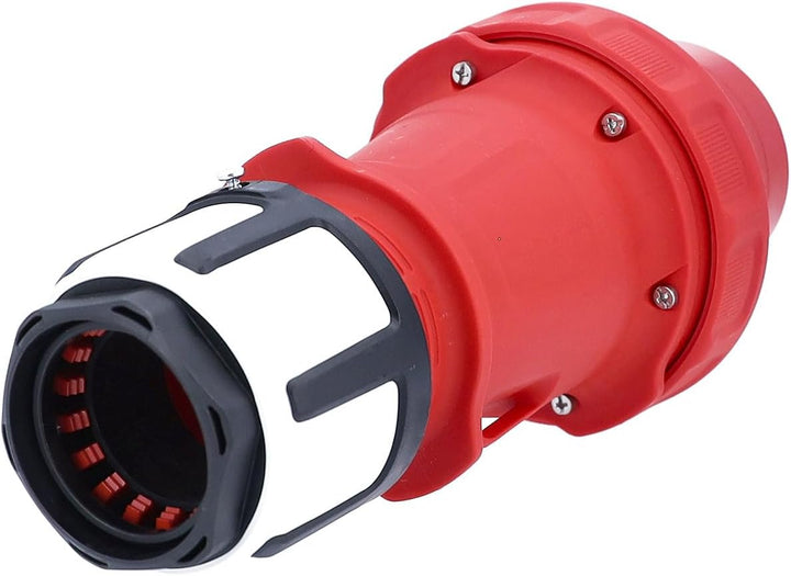 as - Schwabe 61424 MENNEKES CEE-Stecker 400V 125A, rot, mit Schraubanschluss CEE Stecker 400 V / 125
