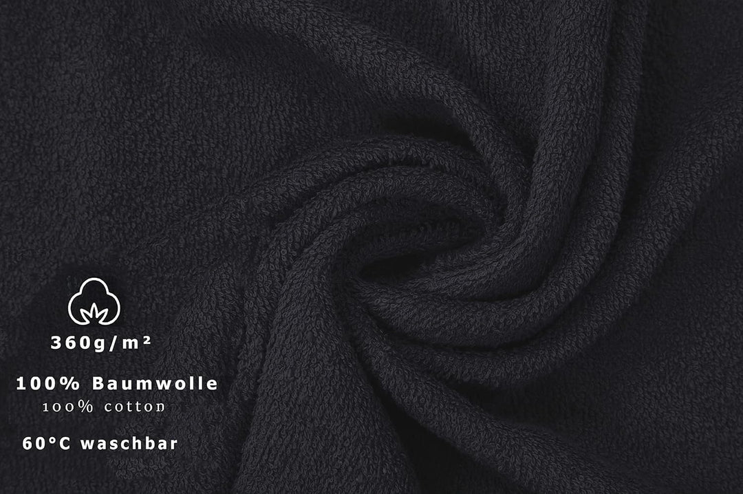 Betz Handtuch 6er Pack Handtücher Set Berlin Grösse 50x100 cm 100% Baumwolle - gut trocknend, leicht