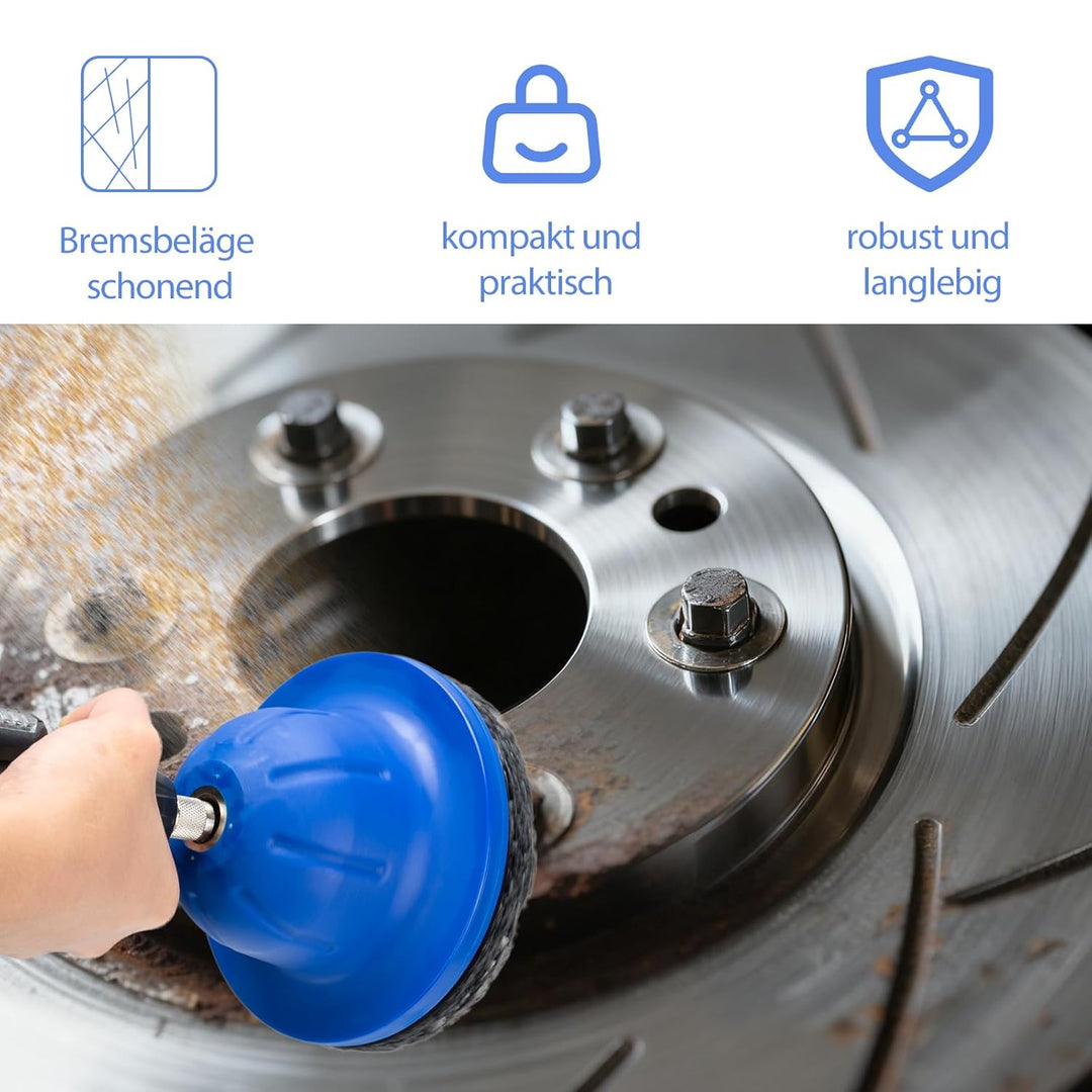 Radnabenschleifer, 150 mm Radnaben Bürste, Radnabenreiniger Für Auto, kugelkopfschleifer, für Topfsc