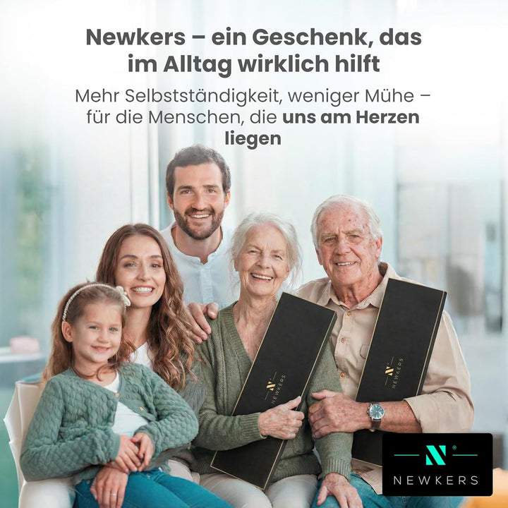 Greifzange für Senioren [80 cm] faltbarer Greifer zum aufheben | Reacher aus Aluminium | Müllzange 3