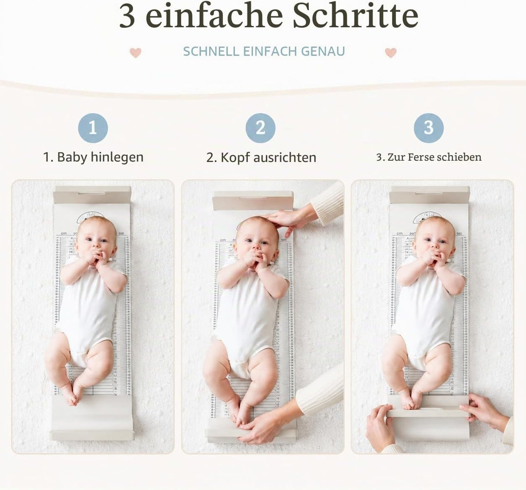 Baby Infantometer Höhenlineal Messmatte