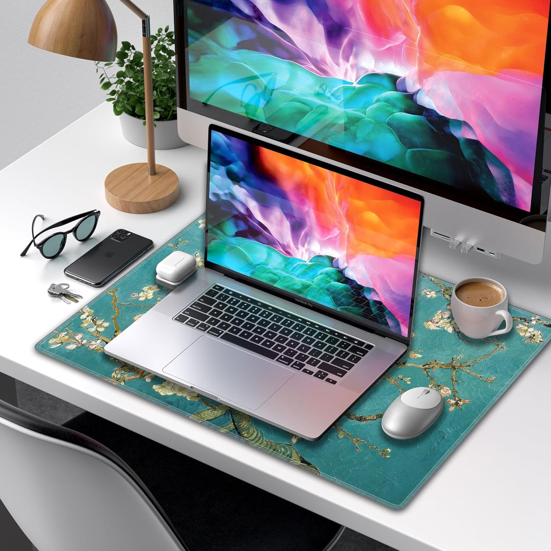 LL-COEUR Grosse Gaming Laptop Mauspad Tastatur Mausmatte Schreibtischunterlage Büro Desk Pad Schreib