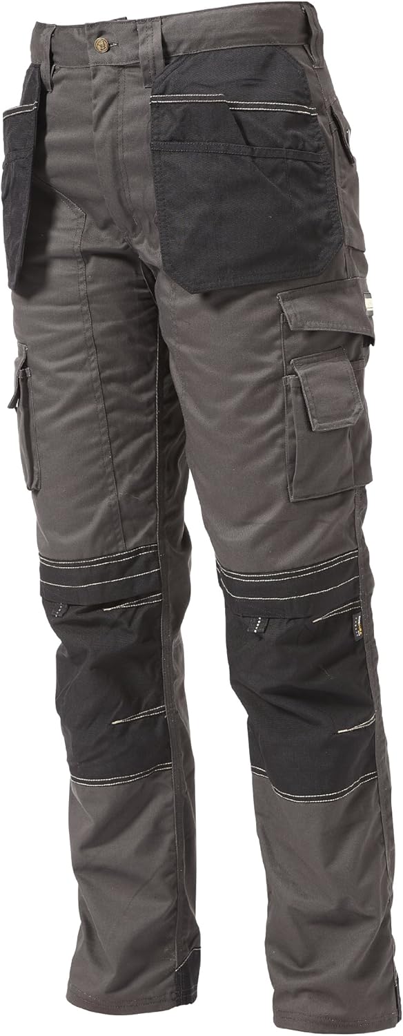 Apache - Halfter Hosen - APAHTG 33L 40W Schwarz & Grau, 33L 40W Schwarz & Grau