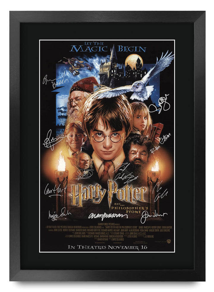 HWC Trading Stein der Weisen Harry Potter Die Darsteller Daniel Radcliffe Emma Watson Rupert Grint G