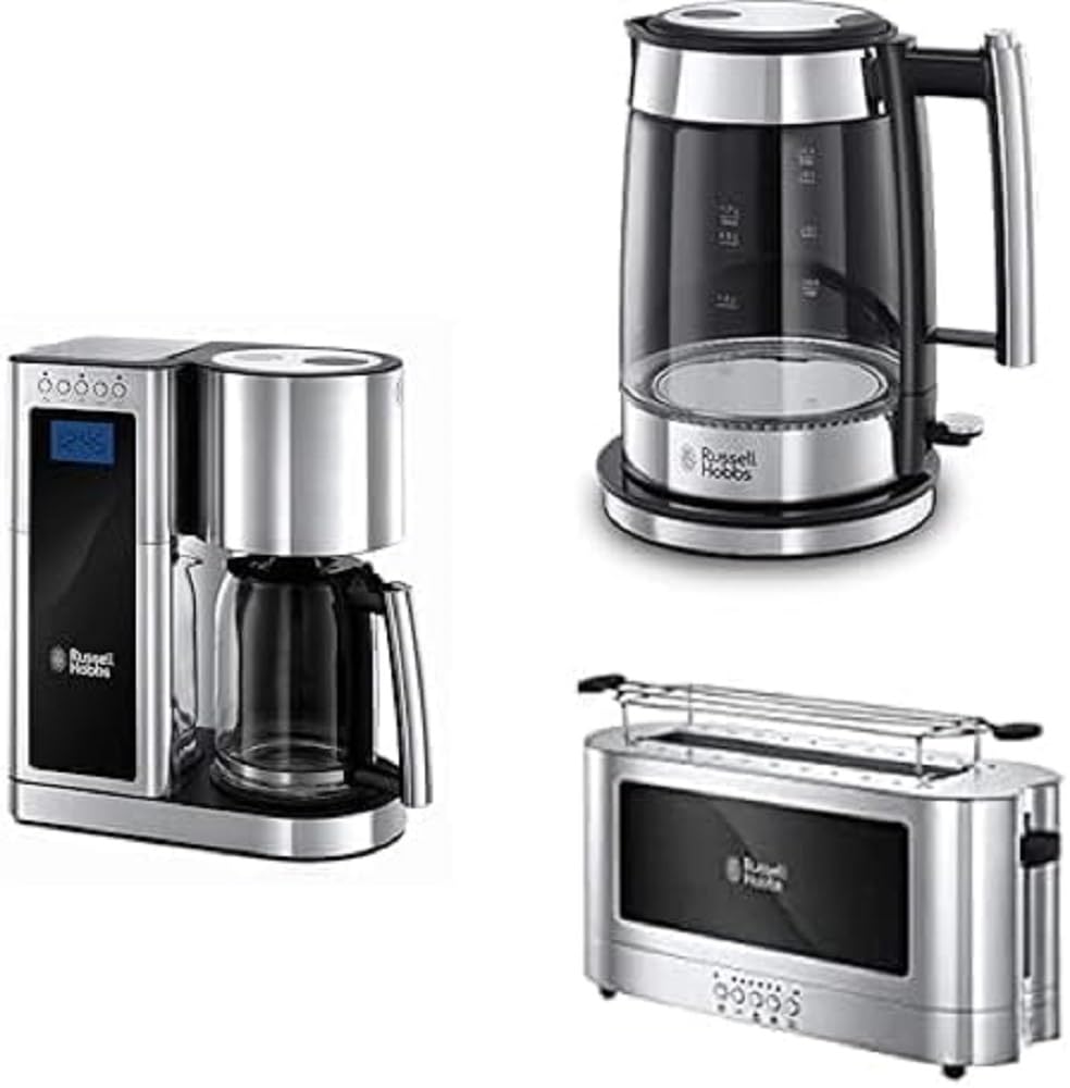 Russell Hobbs Elegance Frühstückset Toaster, Wasserkocher und