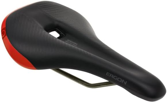 Ergon Herren Sm Pro Fahrradsattel 9-12cm Risky Red, 9-12cm Risky Red