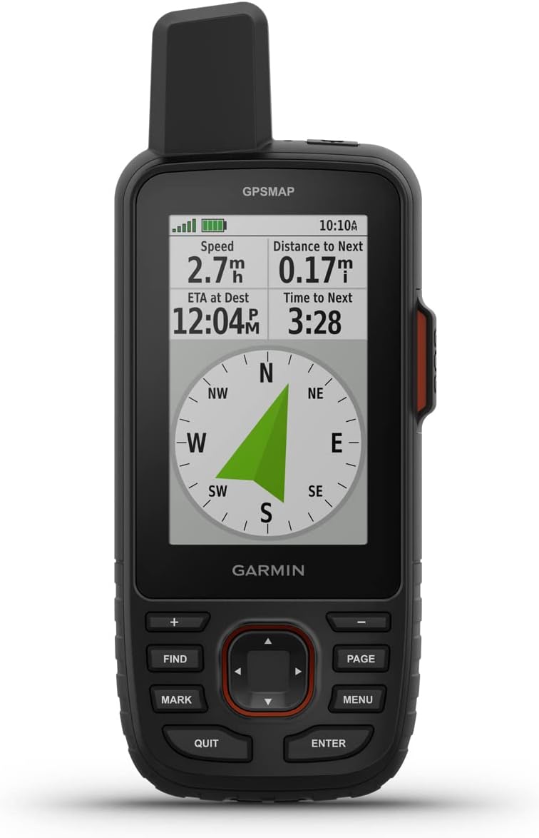 Garmin GPSMAP 67i,EU - - -, Schwarz / Orange