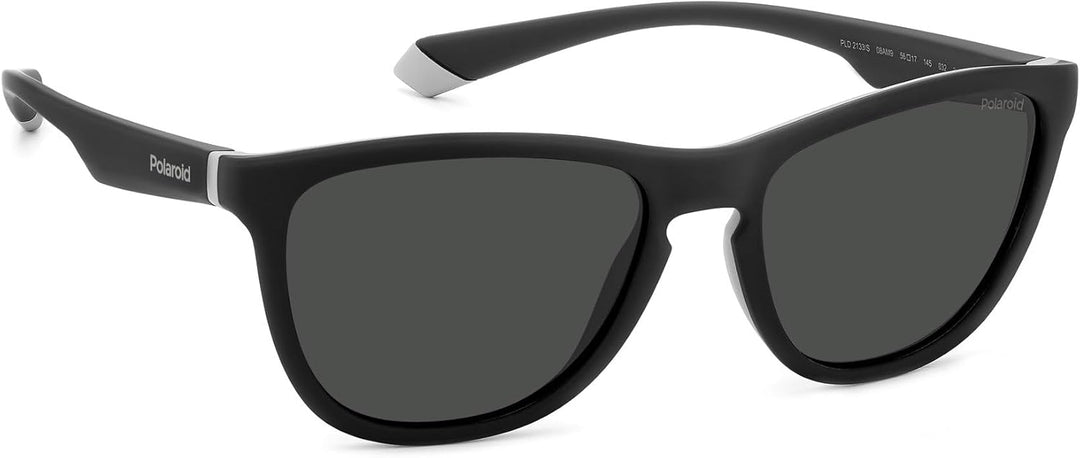 Polaroid Unisex Sunglasses 56 08a/M9 Black Grey, 56 08a/M9 Black Grey