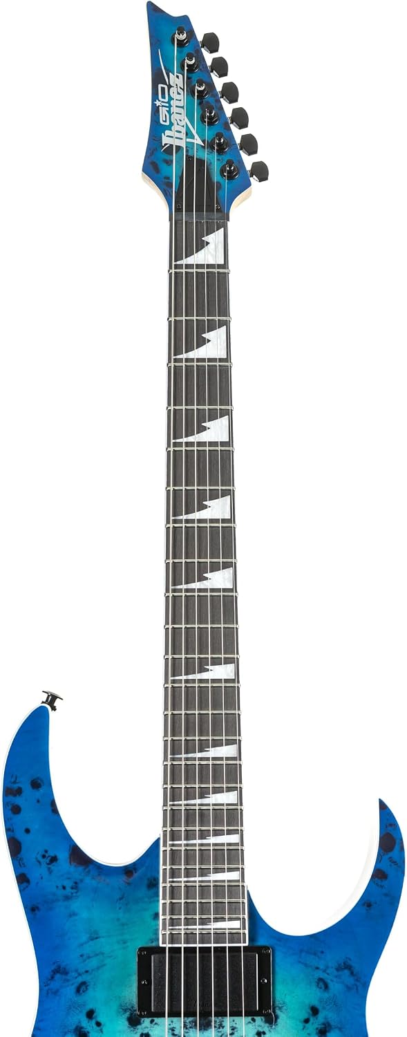 Ibanez GRGR221PA-AQB GIO Series Electric Guitar - Aqua Burst Single, Single