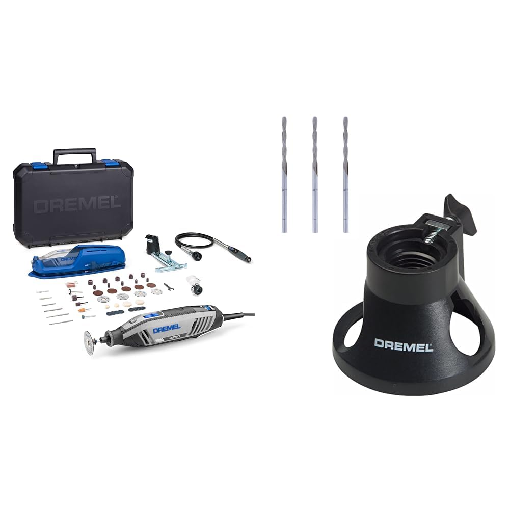 Dremel 4250 Rotationswerkzeug 175 W, Multifunktionswerkzeug-Set & 565 Multifunktions Schneideset, fü