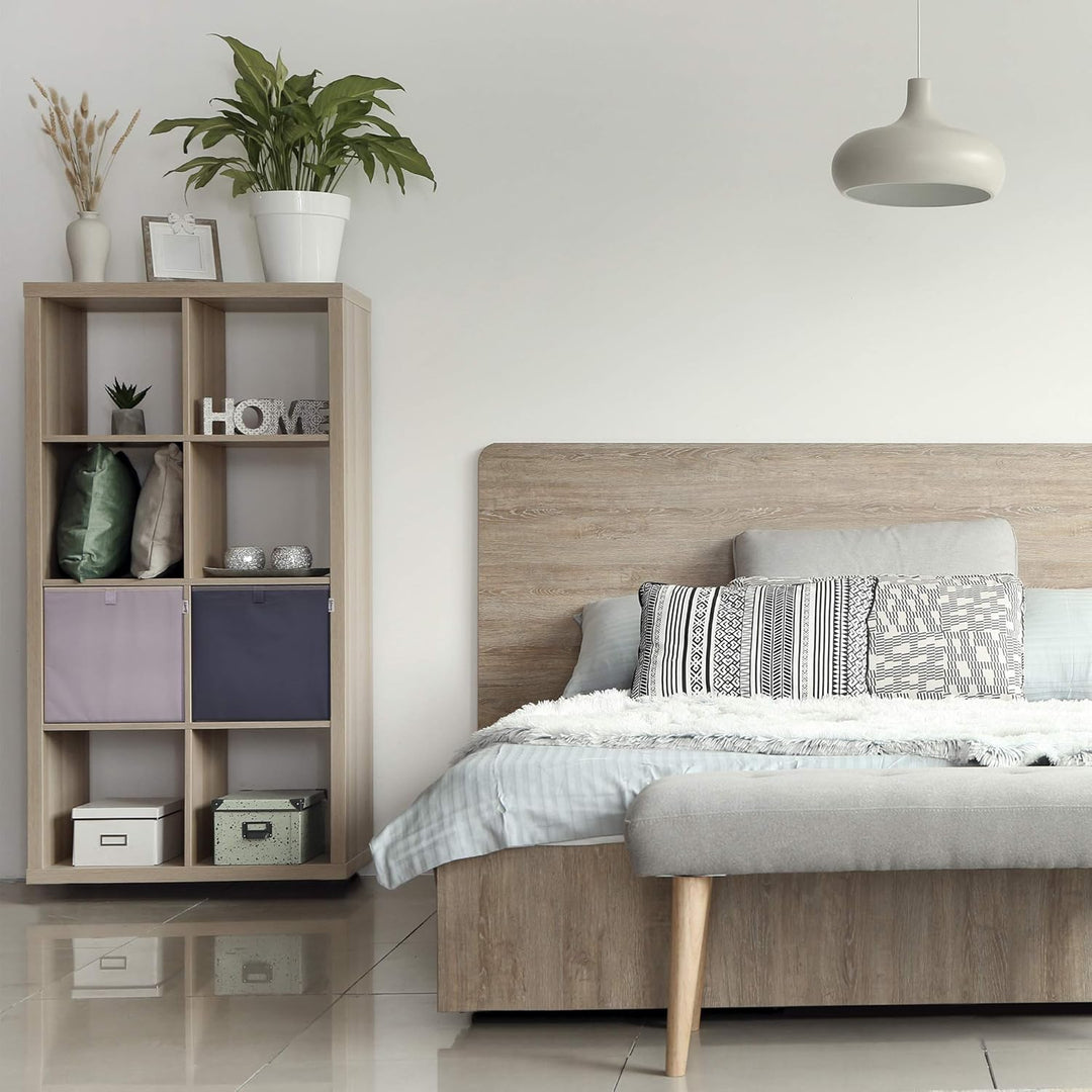 LIFENEY Aufbewahrungsbox mit Sternenmotiv in Türkis, Spielzeugbox mit Sternen passend für Würfelrega