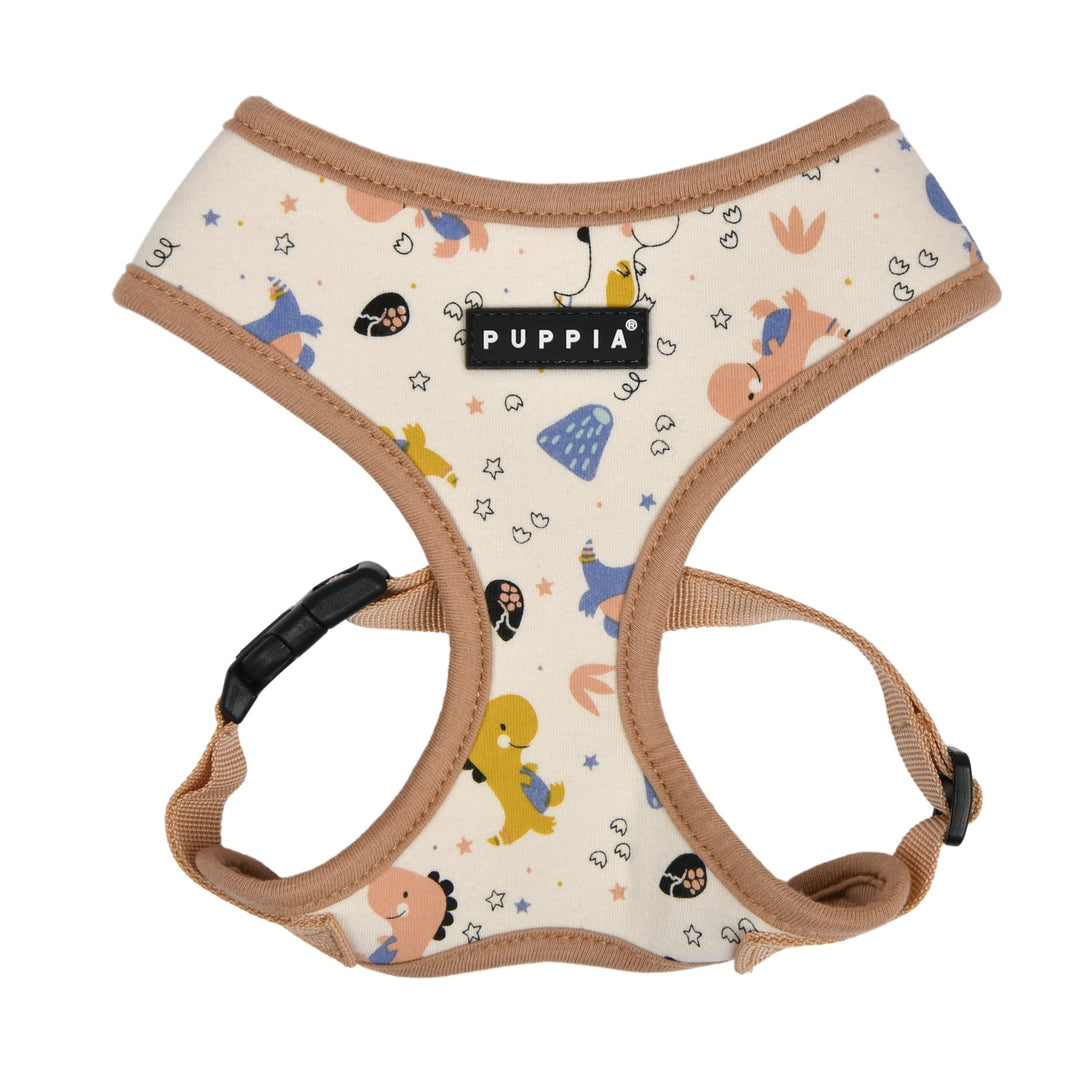 Puppia Spring and Summer Fashion Over-The-Head Hundegeschirr, Beige_Minmi, Grösse M Beige_Minmi Medi