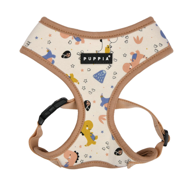 Puppia Spring and Summer Fashion Over-The-Head Hundegeschirr, Beige_Minmi, Grösse M Beige_Minmi Medi