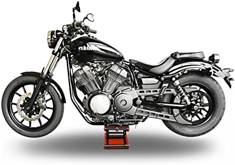 ConStands - Motorrad-Hebebühne für Chopper/Custombike Hydraulisch Sicherung Orange CB58511