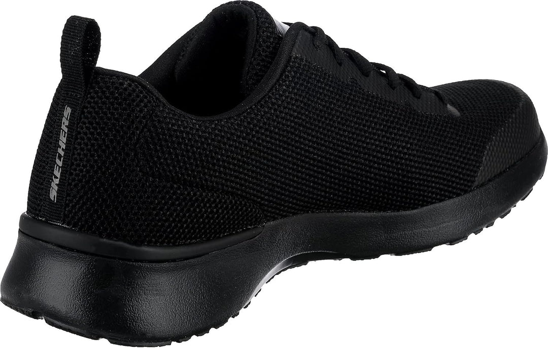 Skechers Herren Skech-air Dynamight Winly Sneaker 39.5 EU Black Knit Synthetic Black Trim, 39.5 EU B