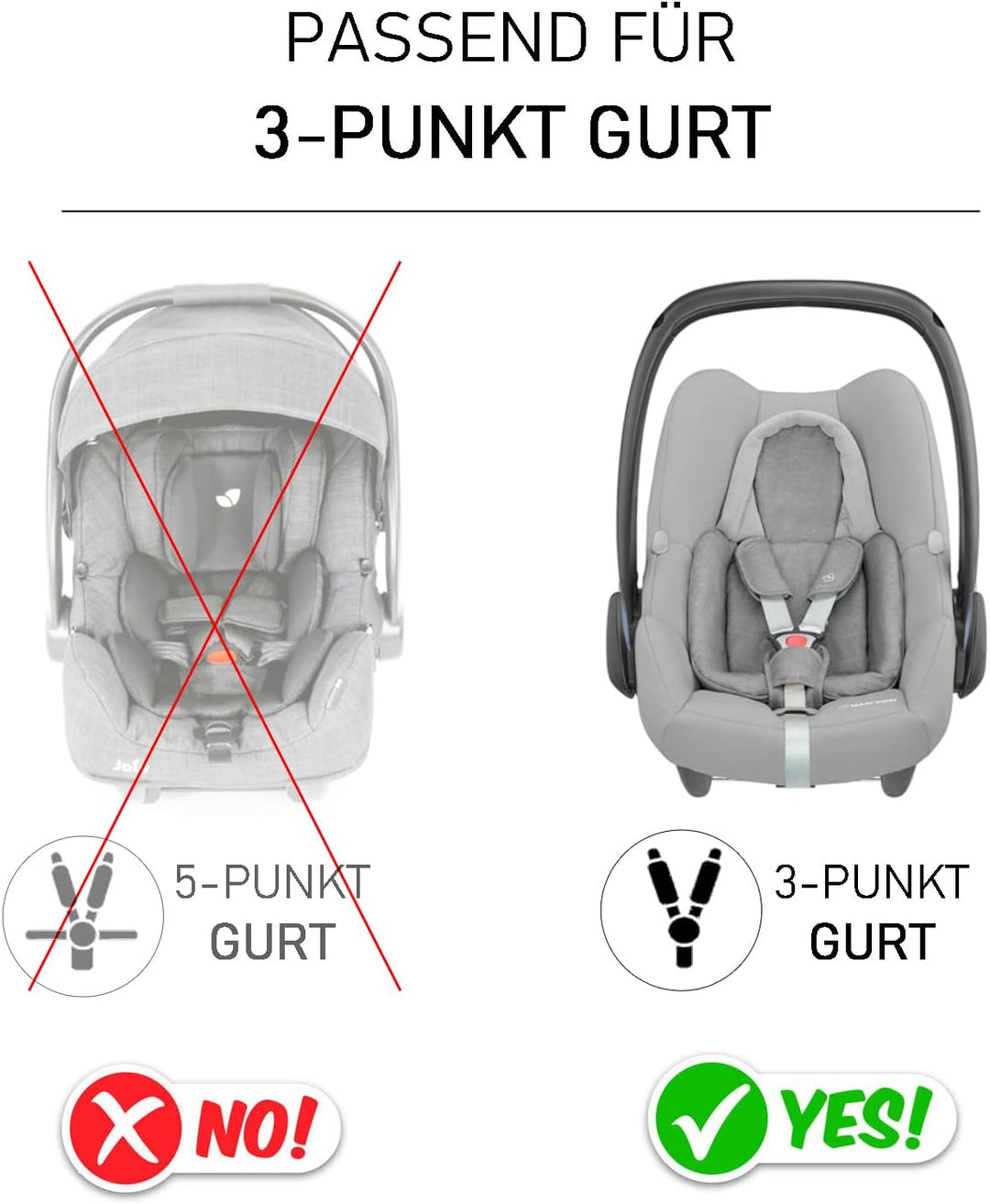 BEZUG Babyschale Sommer Sommerbezug Universal 100% Musselin Baumwolle Schonbezug Babyschalebezug (MU