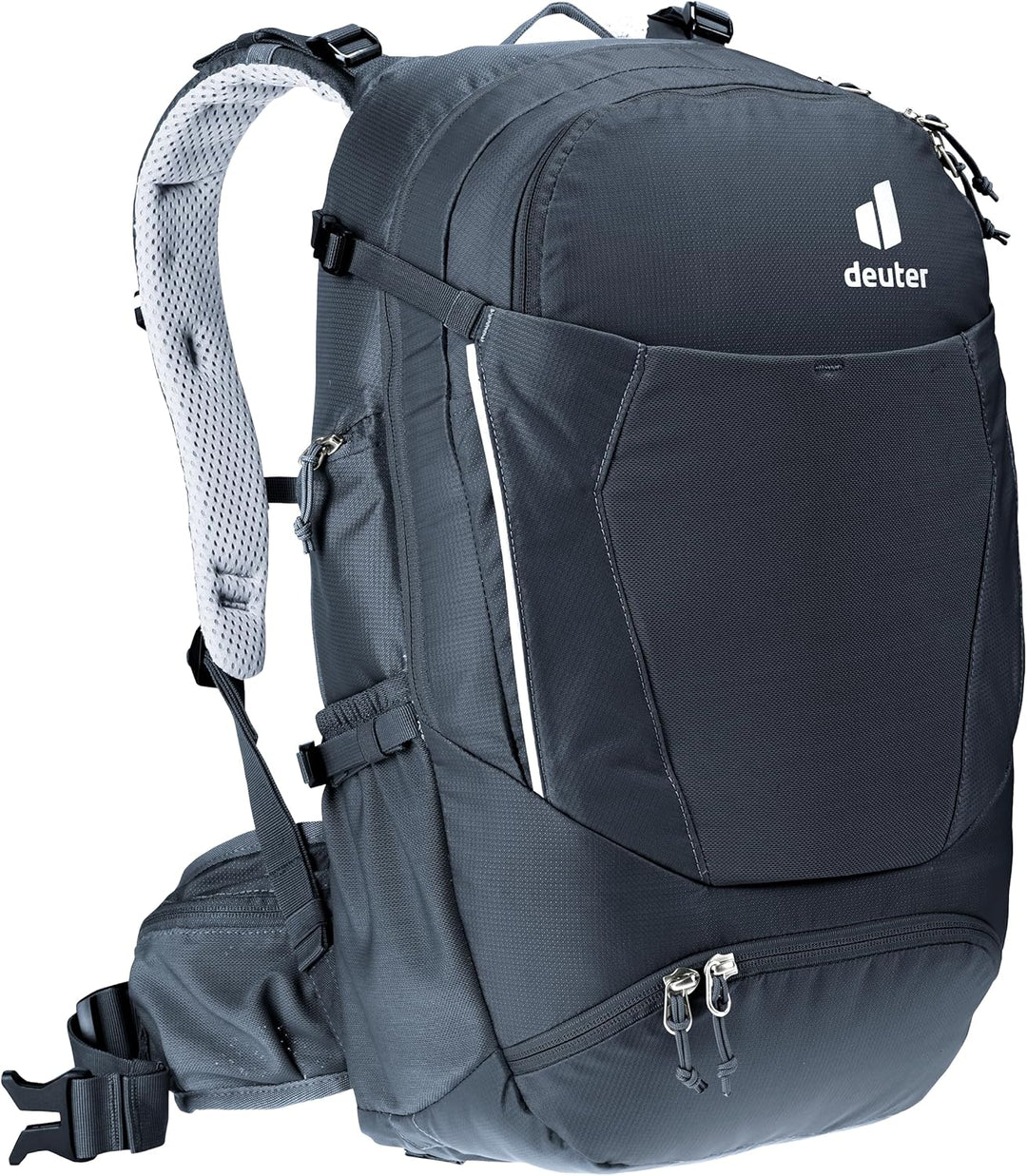 deuter Herren Trans Alpine 24 Fahrradrucksack (1er Pack) 24 L Schwarz, 24 L Schwarz
