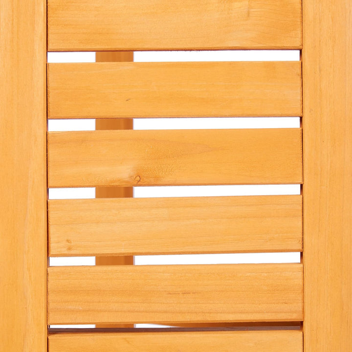 Relaxdays Klapptisch aus Holz, für Wohnzimmer, Balkon & Terrasse, tragbar, stabil, Beistelltisch HBT