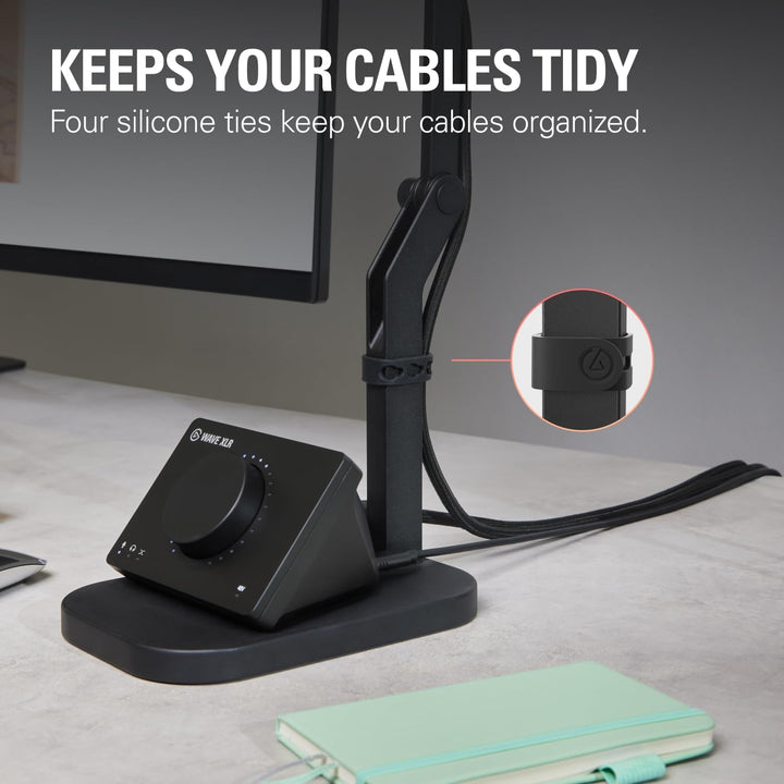 Elgato Wave Desk Stand – Verstellbarer Mikrofonständer, kompatibel, HyperX, Rode, Fifine, Shure und