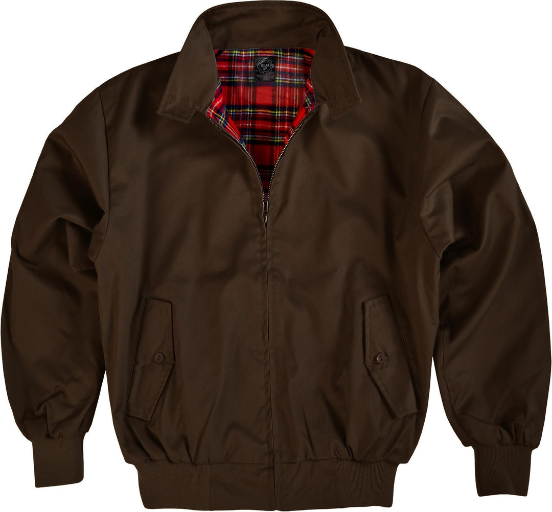 Original GearUp® Harrington Jacke English Style in 12 verschiedenen Designs wählbar M Braun, M Braun