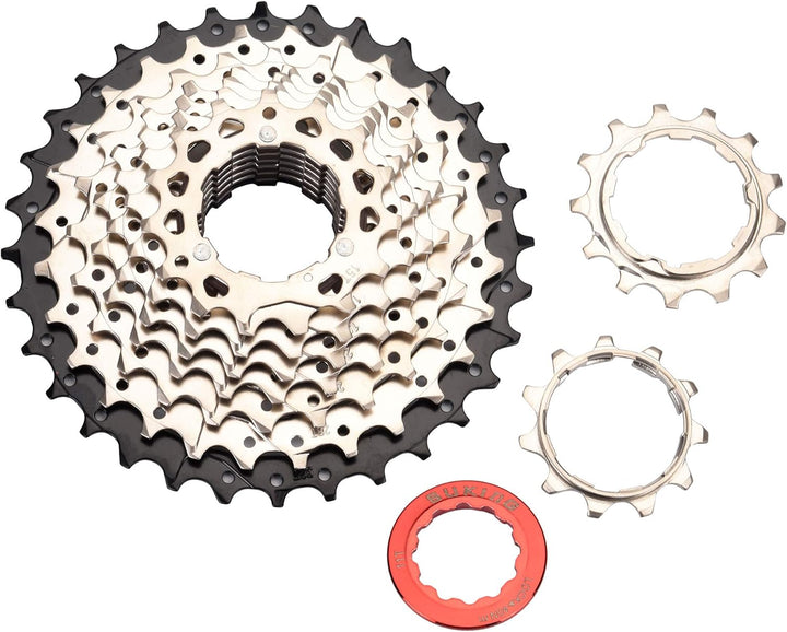 BESNIN Kassette für Mountainbike 9 Fach 11-32T/11-36T/11-40T/11-42TKassette 9 Fach Fahrrad-freilauf,