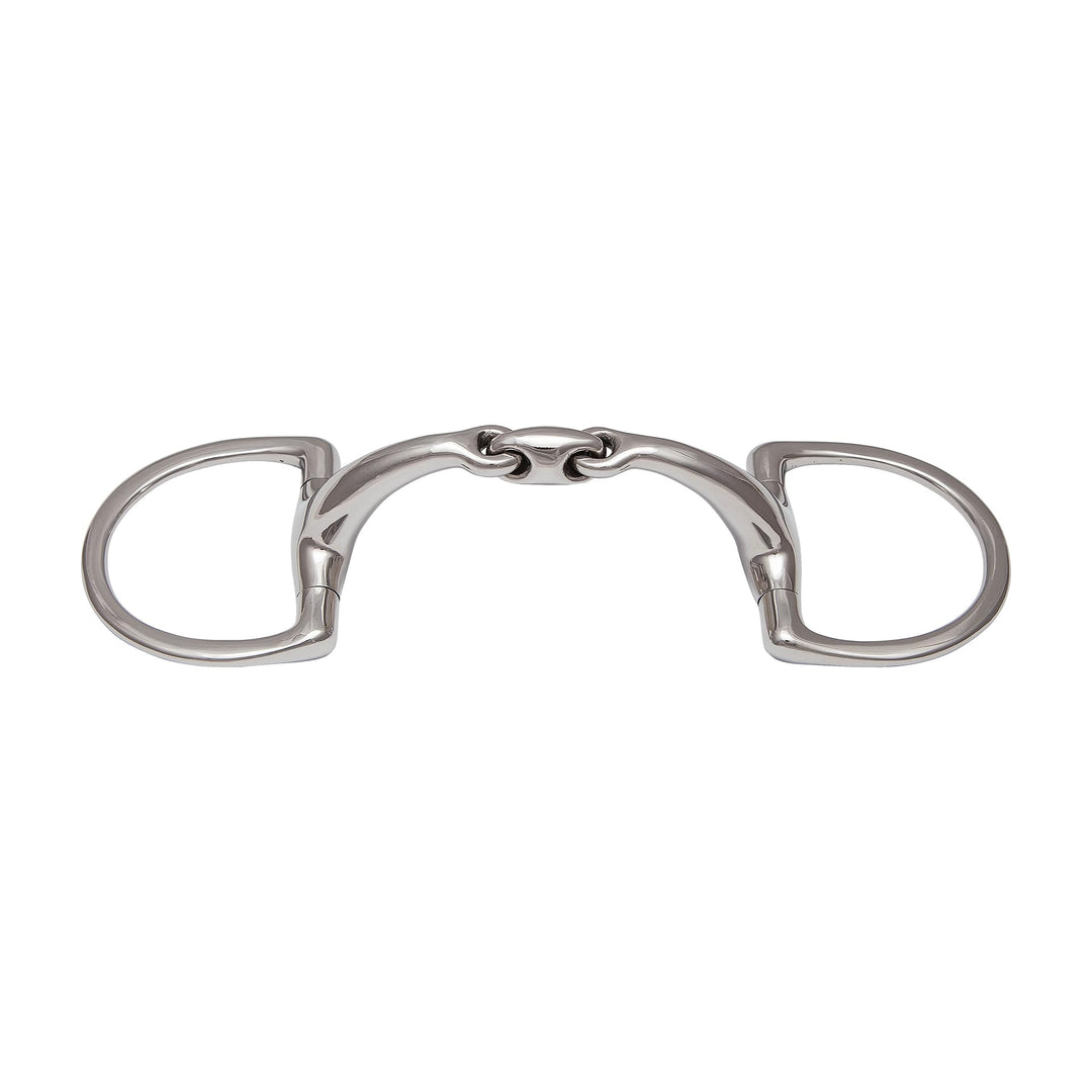 Stübben Gebiss 2451 Easy Control Anatomische D-Ringtrense 13,5 cm - 16 mm - Edelstahl, 13,5 cm - 16