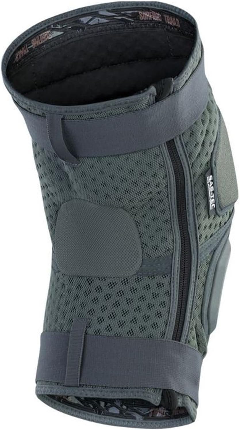 Ion K-Pact Zip Fahrrad Knieschoner grau 2024 Grau XL, Grau XL