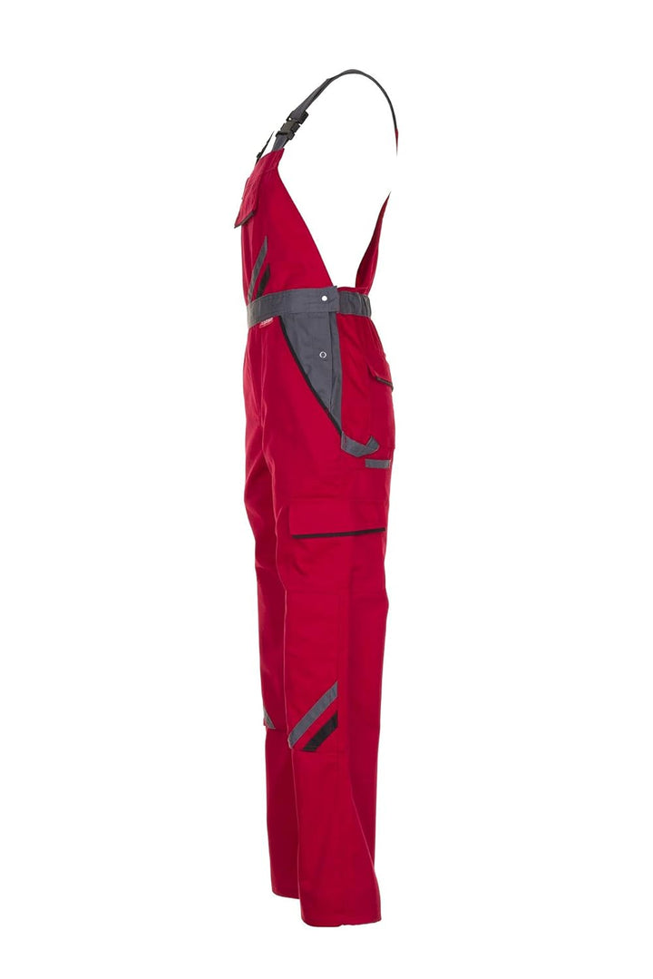 Planam Highline Herren Latzhose rot Schiefer schwarz Modell 2336 Grösse 98 rot/schiefer/schwarz 98,