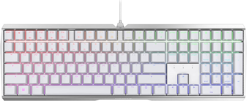 CHERRY MX Board 3.0 S, mechanische Gaming-Tastatur mit RGB-Beleuchtung, US-Internationales Layout (Q