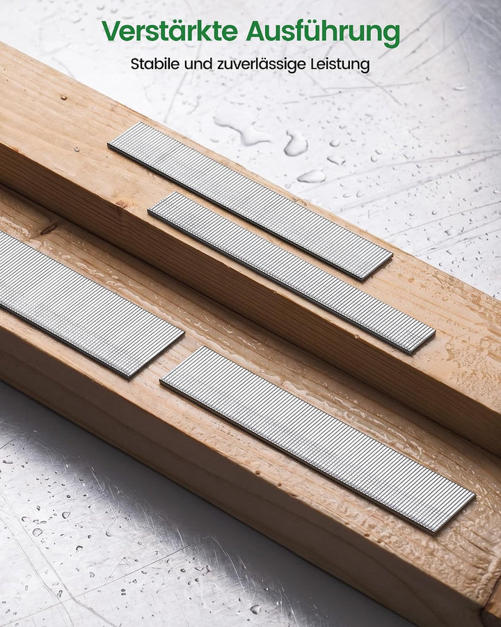 meite Stauchkopfnägel 18GA, 4.000 Stück Sortiment in 4 Grössen (16mm, 19mm, 25mm, 32mm), Verzinkte T