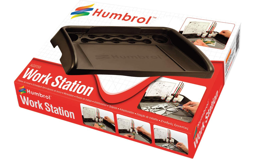 Humbrol AG9156 Arbeitsstation Modellbausatz, verschieden, 1 Stück (1er Pack)