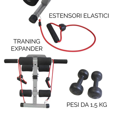 FFitness FLMD312N Sit up Total Body Home Gym Equipment Maschine Brustpanzer Gesäss Oberschenkel Schu