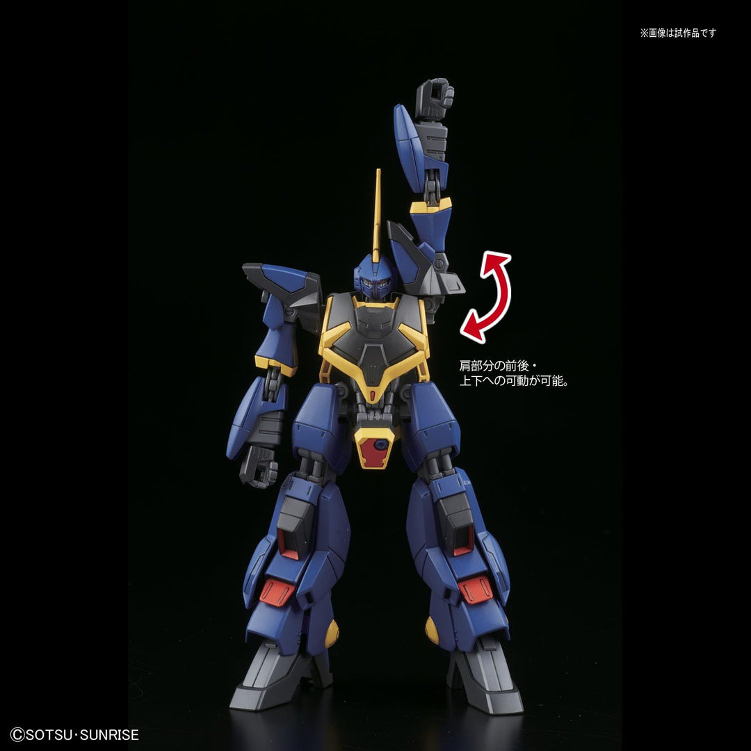 BANDAI Model Kit-55202 55202 N 204 HGUC Barzam 1/144, Mehrfarbig, 15640