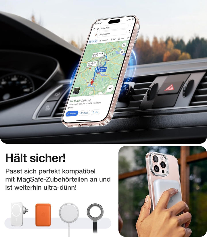 TORRAS Ultra Dünn für iPhone 16 Pro Max Hülle für MagSafe [Nr. 1 Magnetkraft] Handyhülle iPhone 16 P