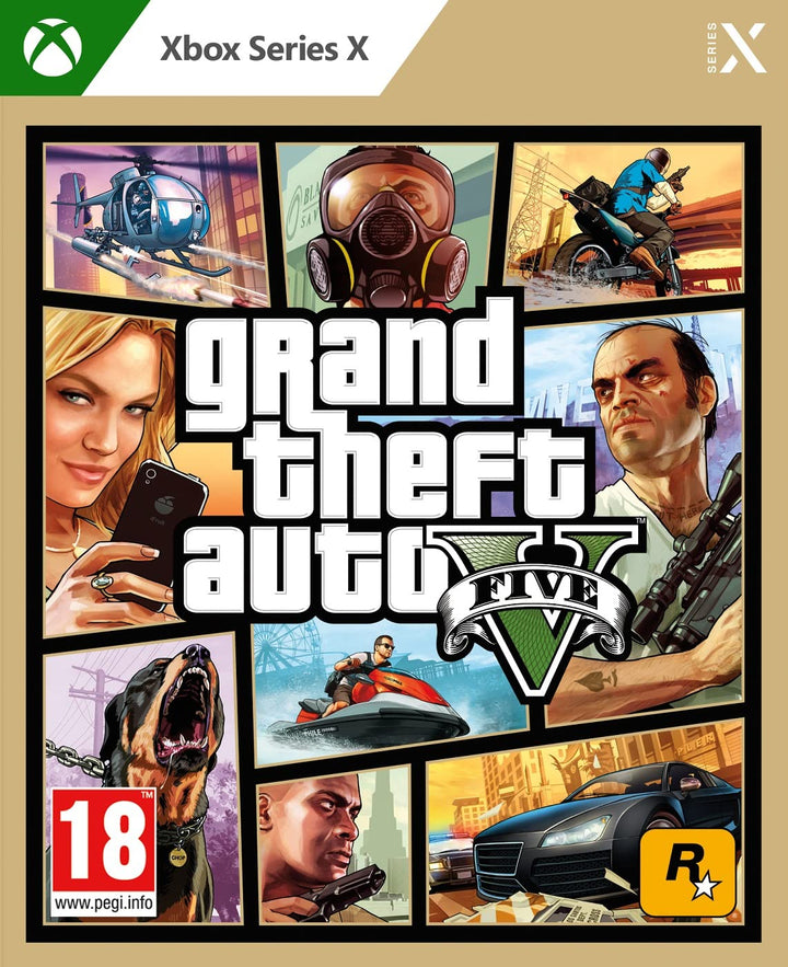 Rockstar Games GTA 5 - Grand Theft Auto V uncut Edition deutsche Verpackung für Xbox
