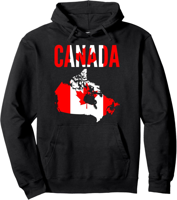 Kanada - Kanada Länderkarte Pullover Hoodie