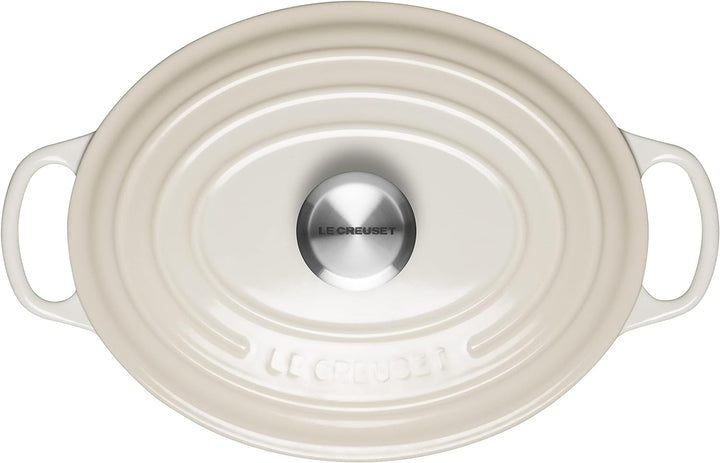 Le Creuset Signature Gusseisen-Bräter mit Deckel, Ø 27 cm, Oval, Für alle Herdarten und Induktion ge