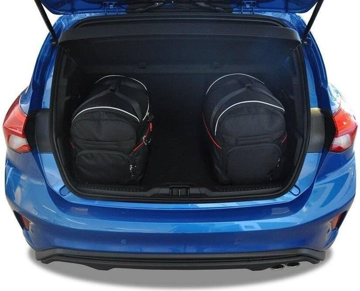 KJUST Dedizierte Reisetaschen 4 stk kompatibel mit FORD FOCUS HATCHBACK IV 2018+