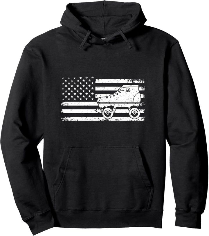 Rollschuh Laufen Roller Skates - Skater Rollschuhe Pullover Hoodie